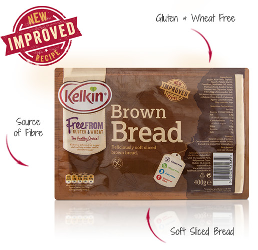 Kelkin Gluten Free Brown Bread Kelkin Gluten Free Brown Bread