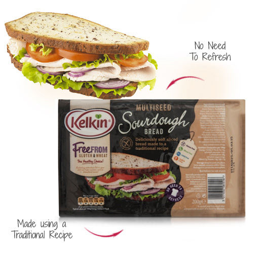 Kelkin Multiseed Sourdough Bread Kelkin Multiseed Sourdough Bread