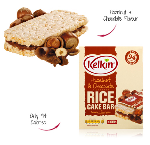 Hazelnut Rice Cake Bar Hazelnut Rice Cake Bar